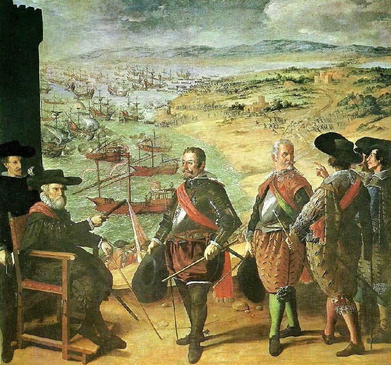 Francisco de Zurbaran the defense of caadiz against the english